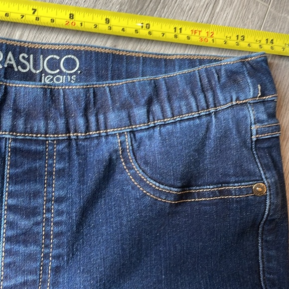 PARASUCO Ankle Hemmed Dark Rinse Pull on leggings . - Picture 4 of 7